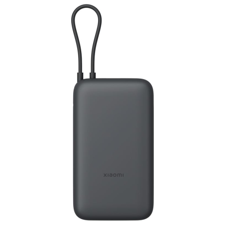 Xiaomi Power Bank 20000mAh (Integrated Cable) | 20000 mAh | Dark Gray