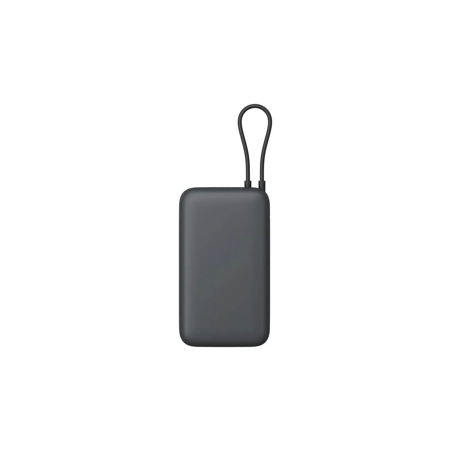 Xiaomi Power Bank 20000mAh (Integrated Cable) | 20000 mAh | Dark Gray