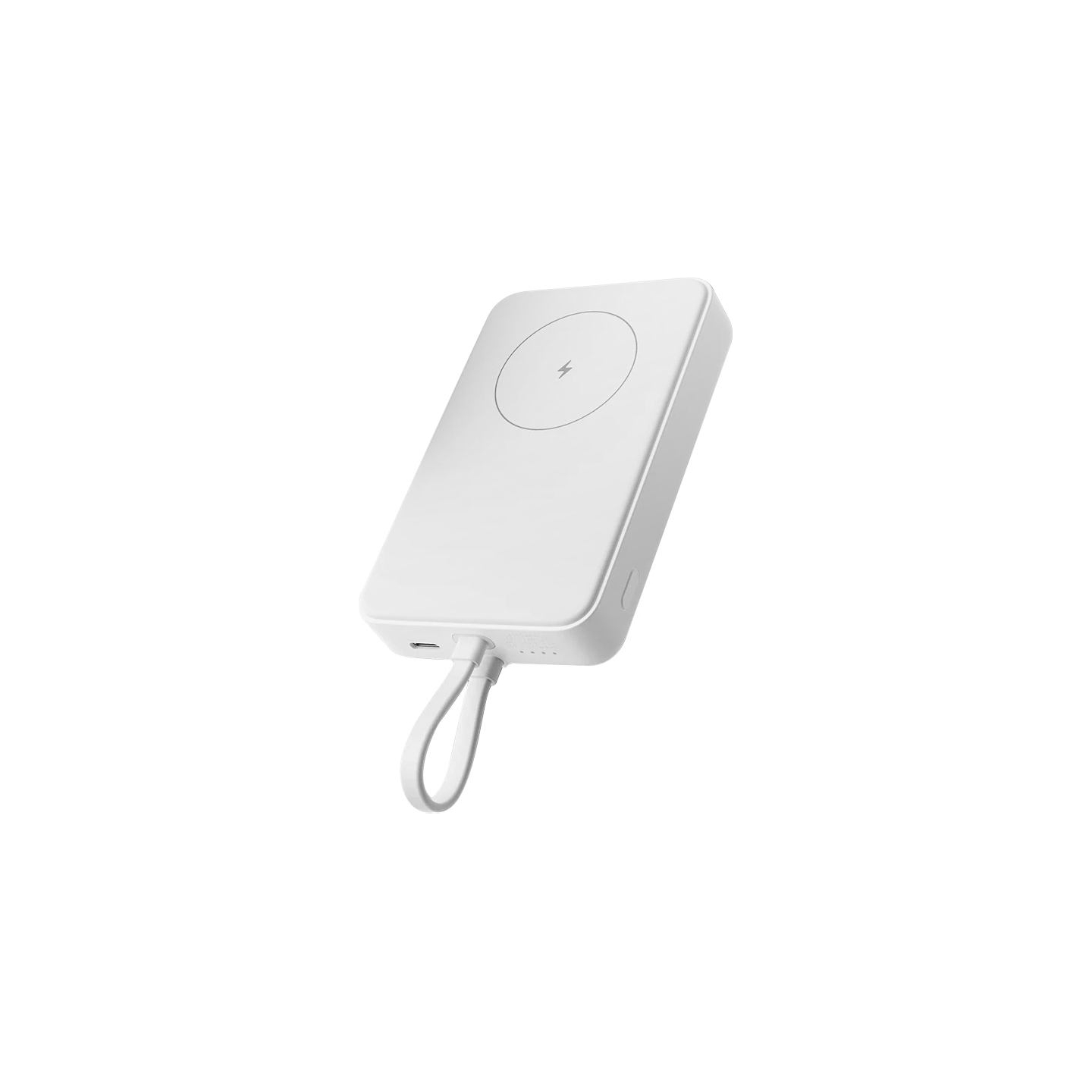 Xiaomi 33W Magnetic Power Bank 10000mAh (Integrated Cable) | 10000 mAh | White