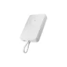 Xiaomi 33W Magnetic Power Bank 10000mAh (Integrated Cable) | 10000 mAh | White