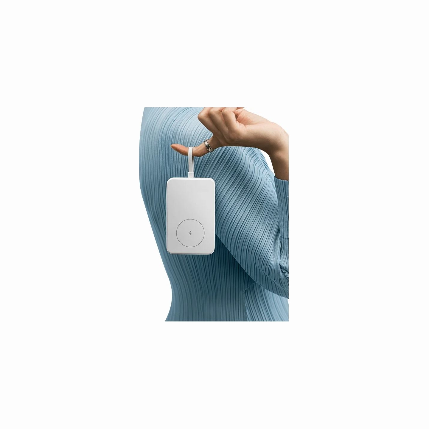 Xiaomi 33W Magnetic Power Bank 10000mAh (Integrated Cable) | 10000 mAh | White
