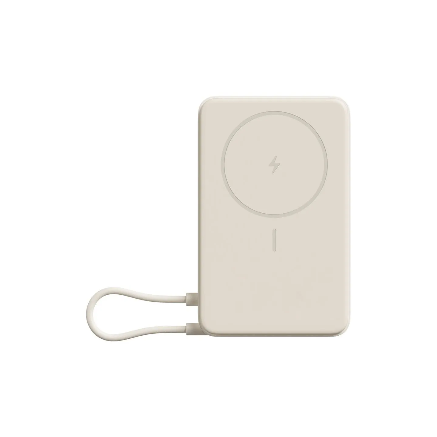 Xiaomi Magnetic Power Bank 10000 with Built-in | 10000 mAh | Beige