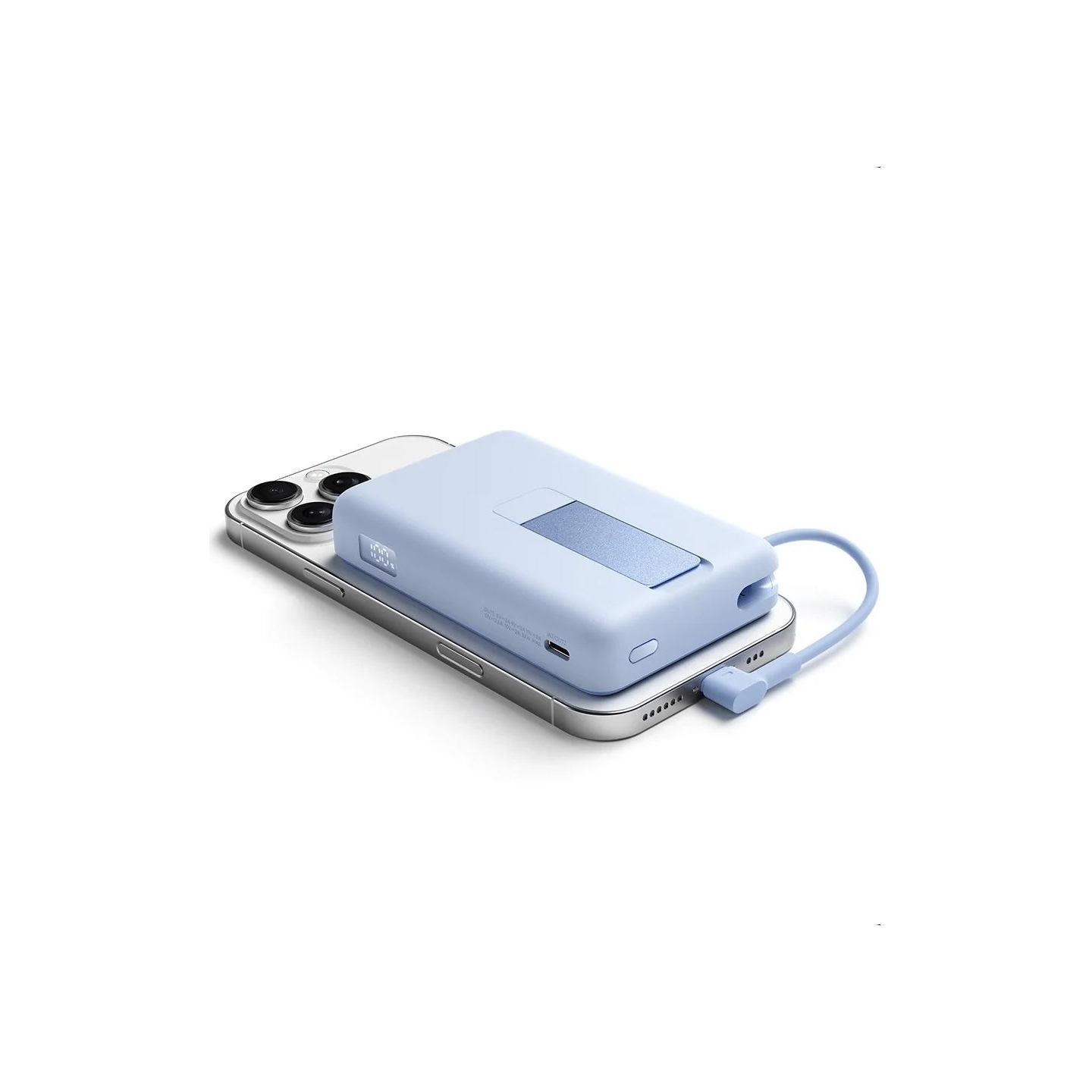 Xiaomi Magnetic Power Bank 10000 with Built-in | 10000 mAh | Blue