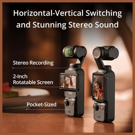DJI | Action Camera Osmo Pocket 3 Creator Combo | Black | Touchscreen