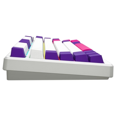 Lorgar KBP7075W, Wireless 75% Mechanical Gaming Keyboard Pro, White, EN layout