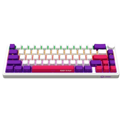 Lorgar KBP70MW, Wireless 65% Mechanical Gaming Keyboard Pro, White, EN layout