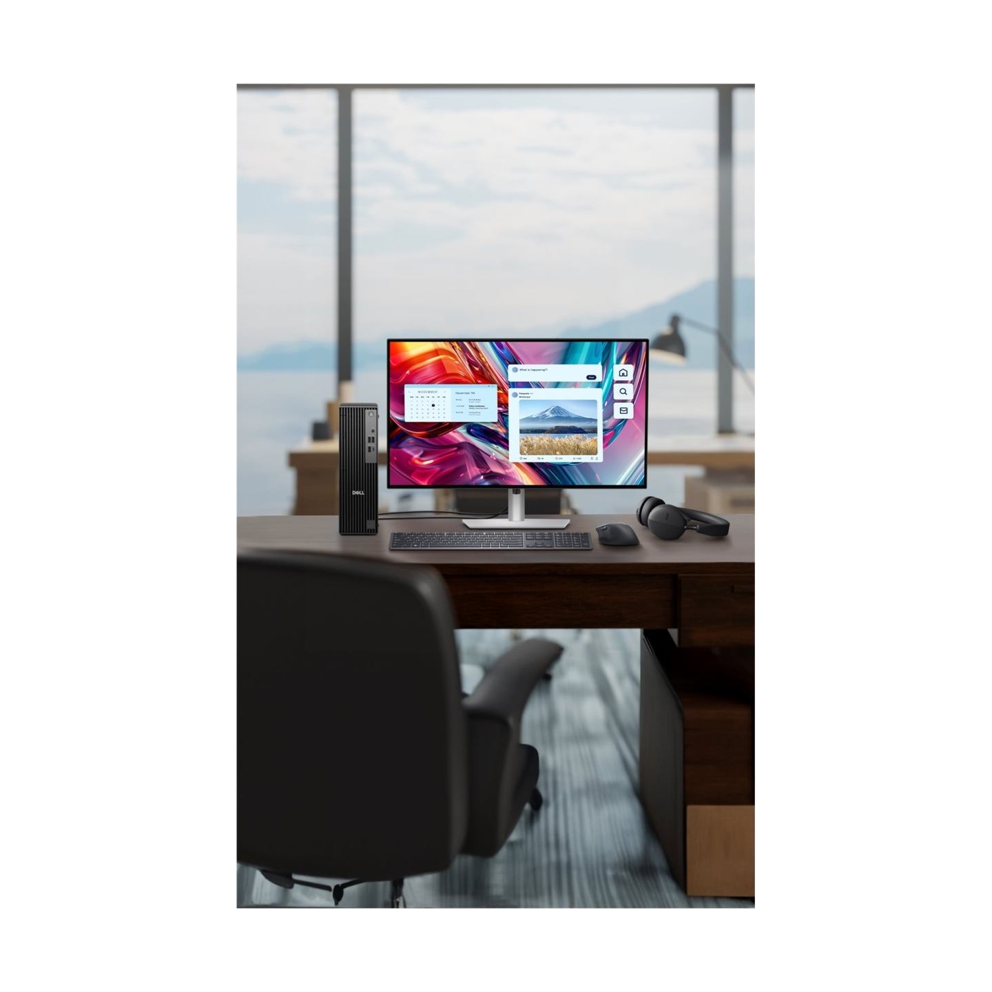 Dell QCS1250 | Pro | Desktop | Slim | Intel Core Ultra 5 | 235 | Internal memory 16 GB | DDR5 | Solid-state drive capacity 512 G