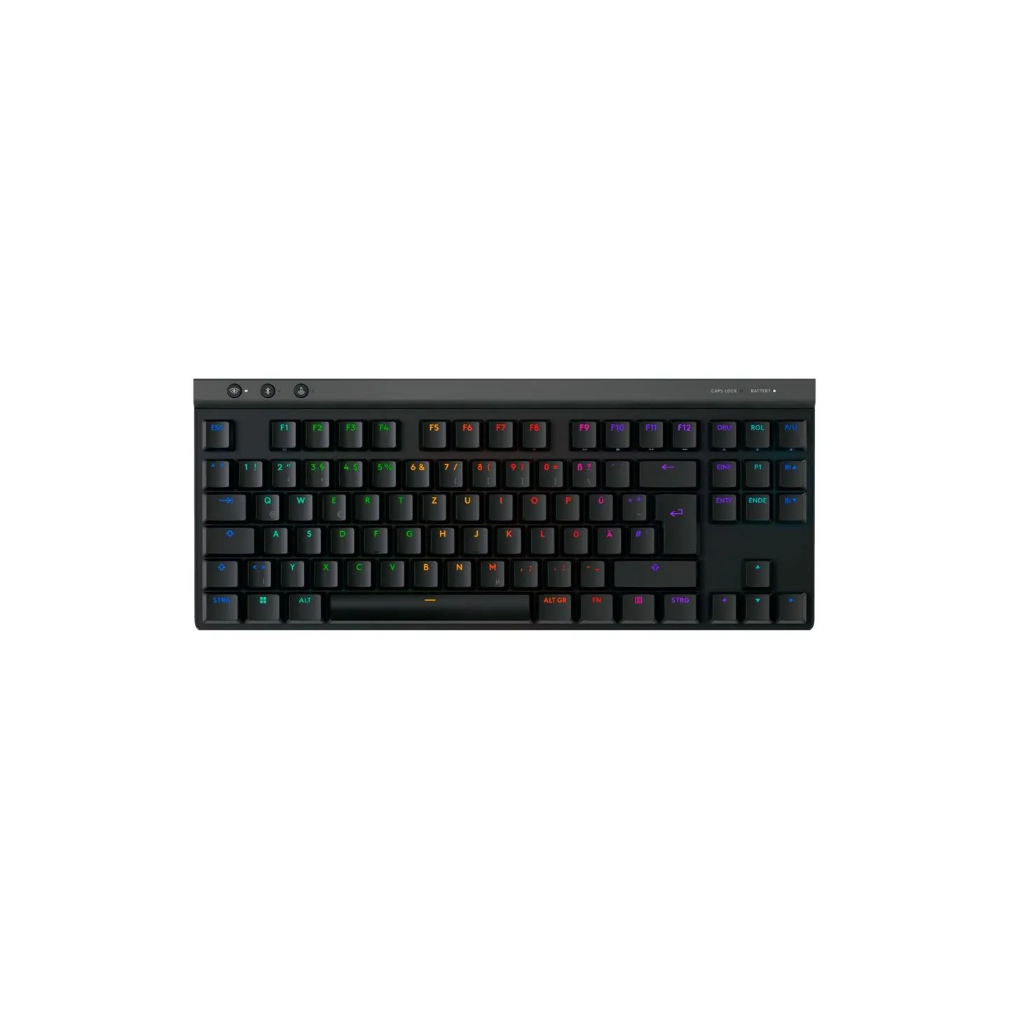 Logitech G515 LIGHTSPEED TKL Wireless Gaming Keyboard - BLACK - PAN - 2.4GHZ/BT - EMEA28i-935 - TACTILE