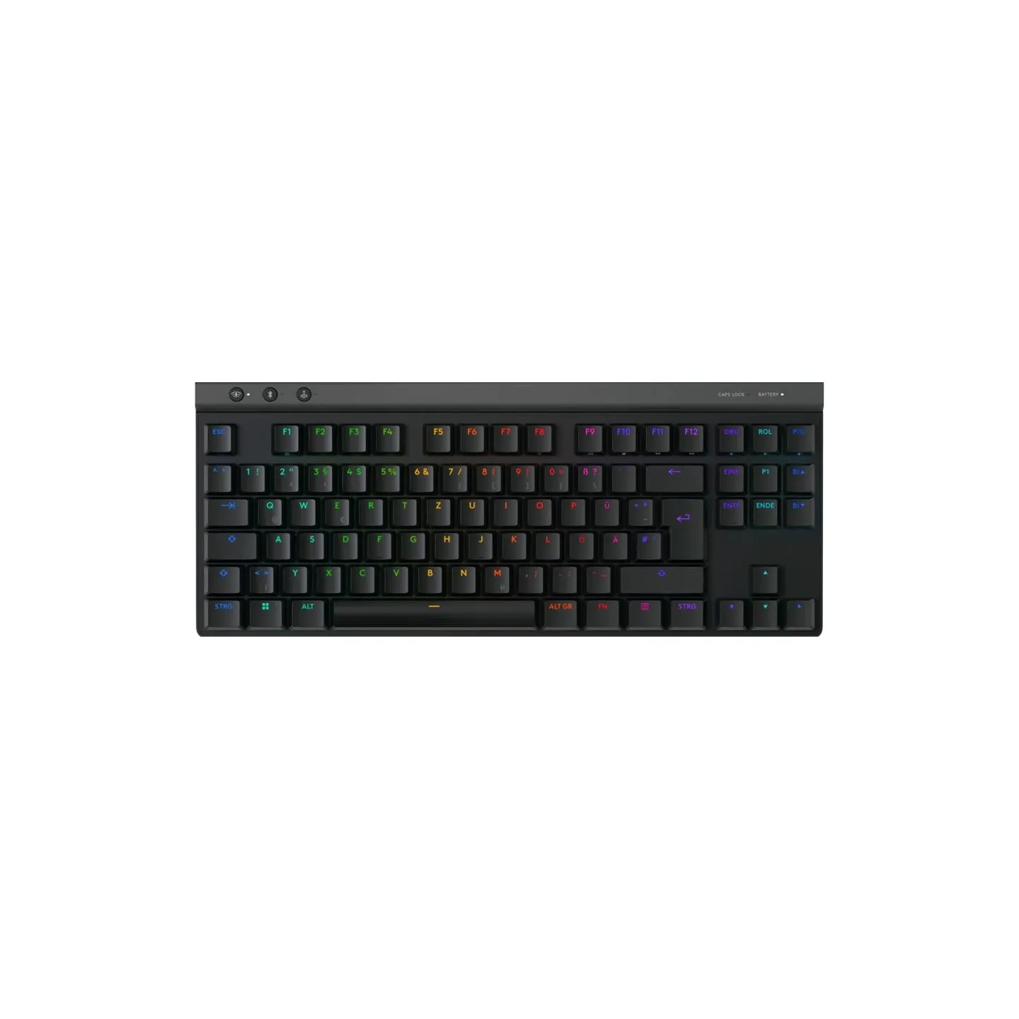 Logitech G515 LIGHTSPEED TKL - BLACK - US INT'L - 2.4GHZ/BT - EMEA28i-935 - TACTILE