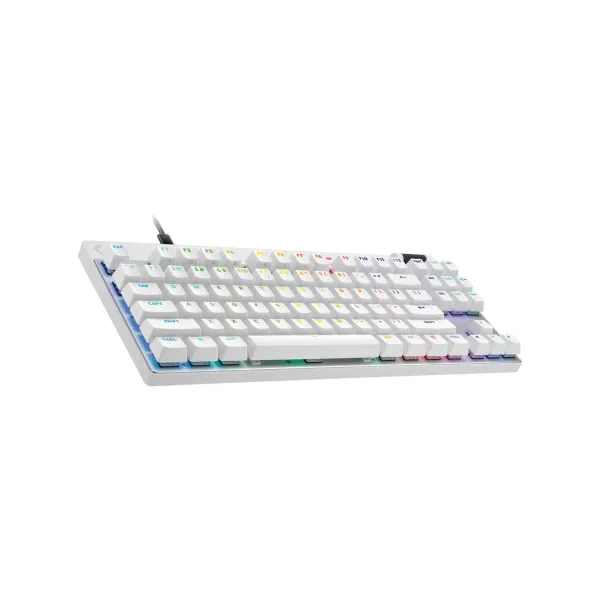 Logitech G PRO X TKL RAPID Gaming Keyboard - WHITE - US INT'L - USB - EMEA28i-935 - LINEAR
