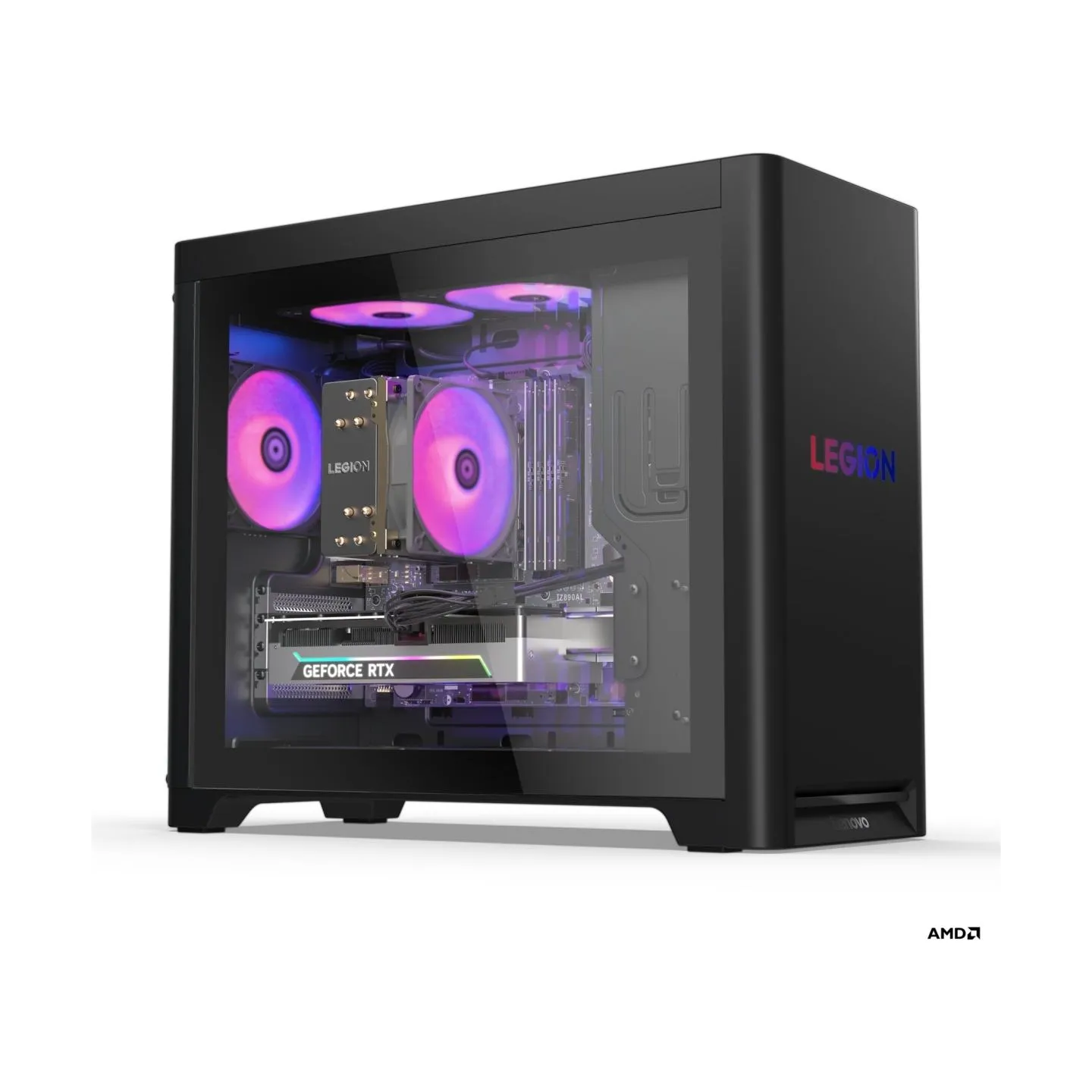 Lenovo - Legion | T5 30AGB10 | Desktop | Tower | AMD Ryzen 5 | 7600 | 32 GB | UDIMM DDR5 | 1000 GB | NVIDIA GeForce RTX 5060 | N