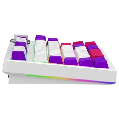 Lorgar KBP70TKLW, Wireless TKL Mechanical Gaming Keyboard Pro, White, EN layout