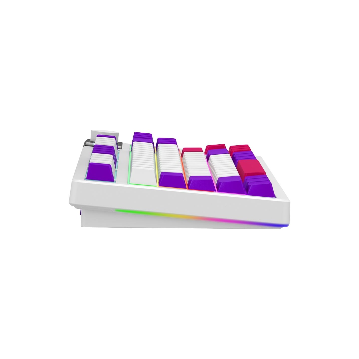 Lorgar KBP70TKLW, Wireless TKL Mechanical Gaming Keyboard Pro, White, EN layout