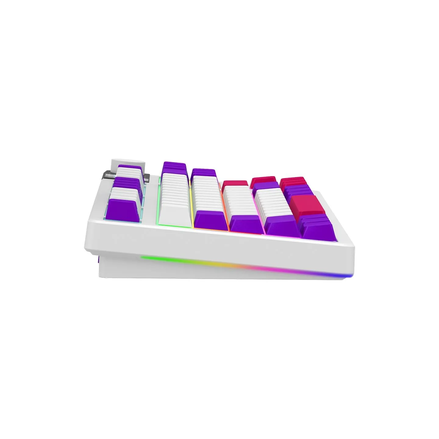 Lorgar KBP70TKLW, Wireless TKL Mechanical Gaming Keyboard Pro, White, EN layout