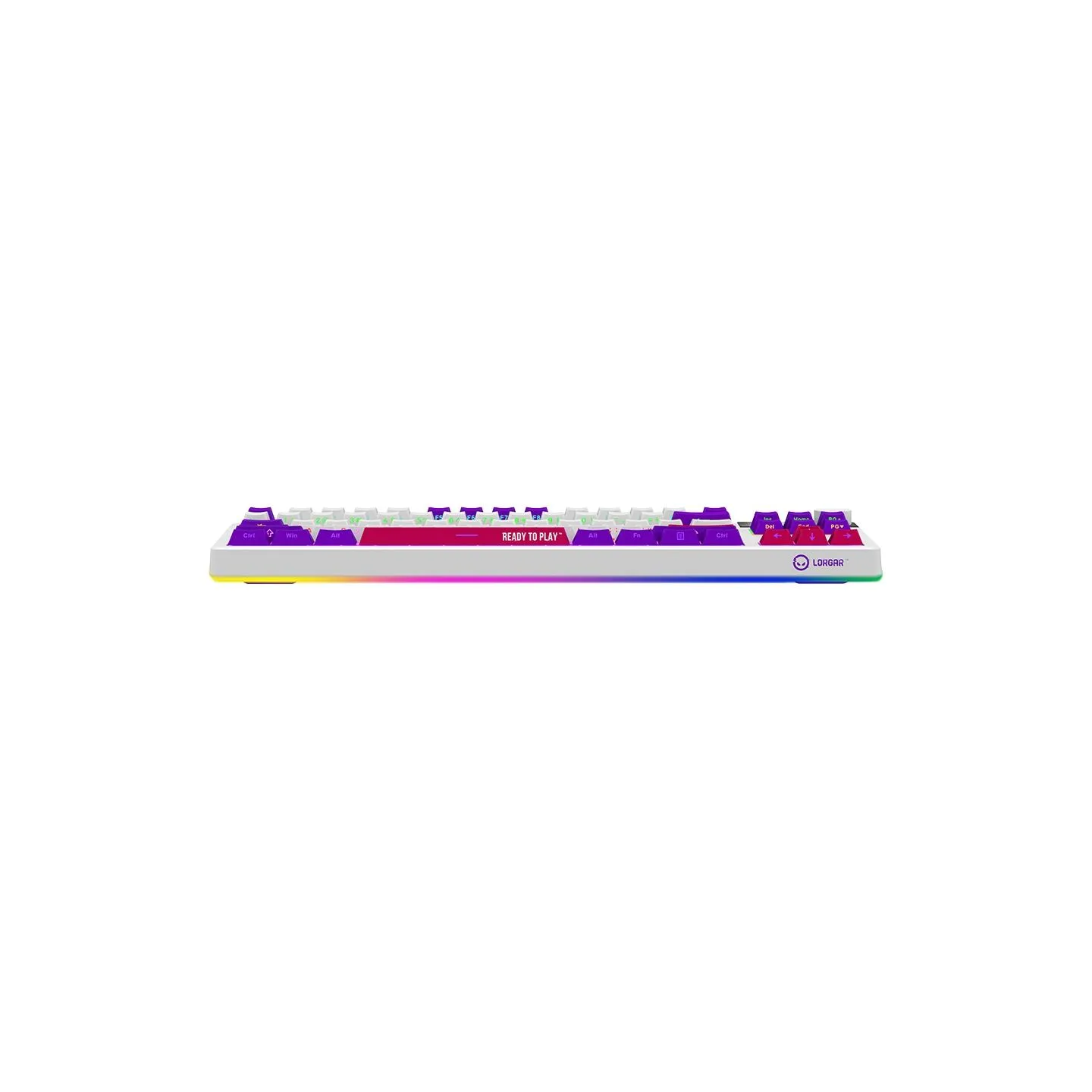Lorgar KBP70TKLW, Wireless TKL Mechanical Gaming Keyboard Pro, White, EN layout
