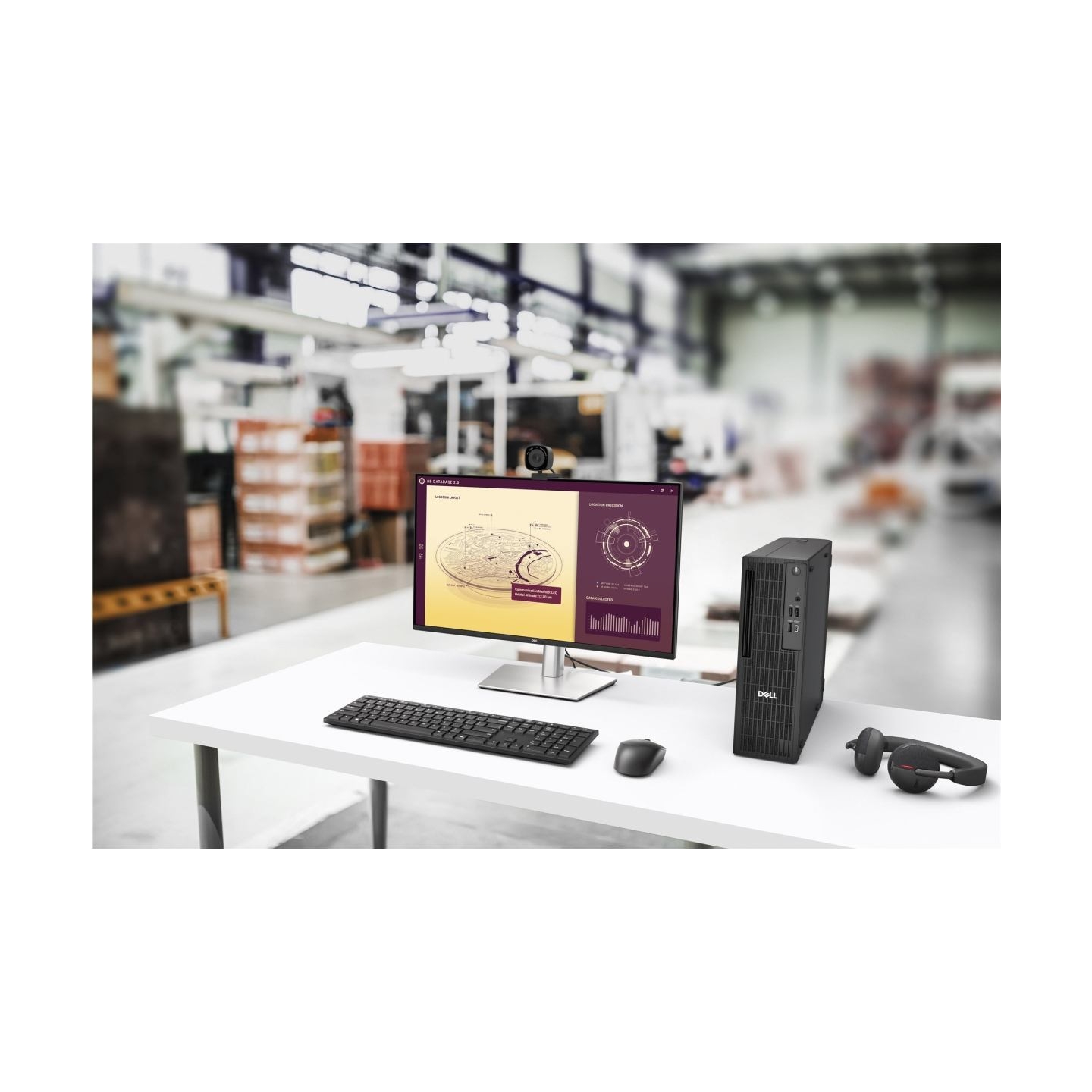 Dell QCS1255 | Pro | Desktop | Slim | AMD Ryzen 5 | 8600G | Internal memory 16 GB | DDR5 | 512 GB | Intel Integrated Graphics | 