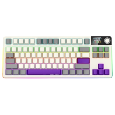 Lorgar KBP70TKLW, Wireless TKL Mechanical Gaming Keyboard Pro, Beige, EN layout