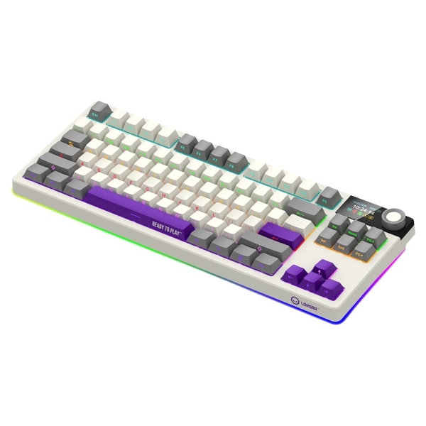 Lorgar KBP70TKLW, Wireless TKL Mechanical Gaming Keyboard Pro, Beige, EN layout