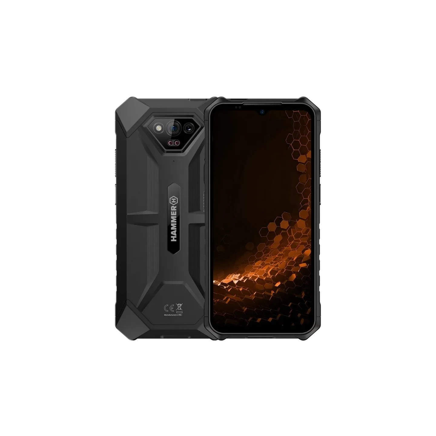Hammer | Iron | V | Black | 6.5 " | IPS | 1600 x 720 pixels | Mediatek | Helio G36 | Internal RAM 6 GB | 64 GB | microSD | Dual 