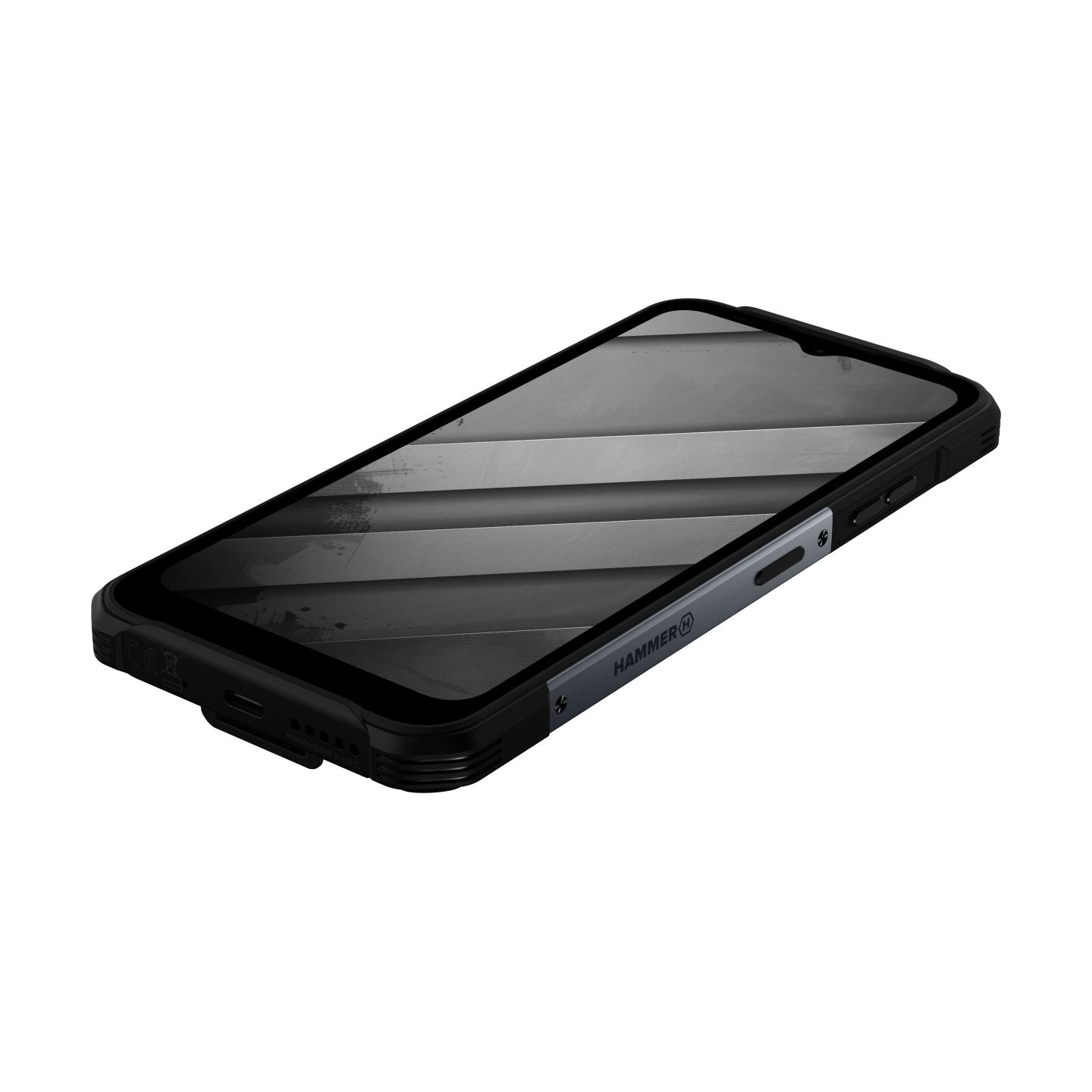 Hammer | Construction | 2 5G | Silver | 6.58 " | IPS | 1080 x 2408 pixels | Mediatek | Dimensity 6300 | Internal RAM 6 GB | 128 