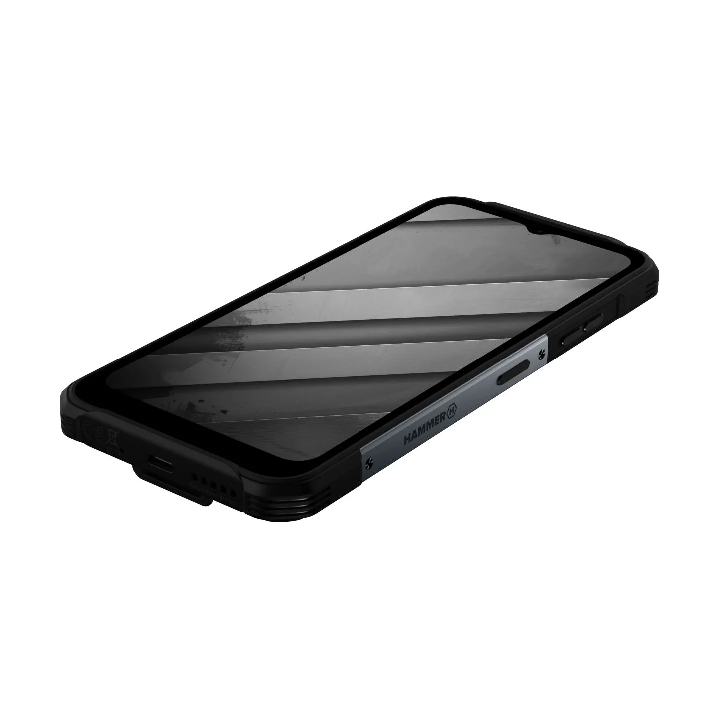 Hammer | Construction | 2 5G | Silver | 6.58 " | IPS | 1080 x 2408 pixels | Mediatek | Dimensity 6300 | Internal RAM 6 GB | 128 
