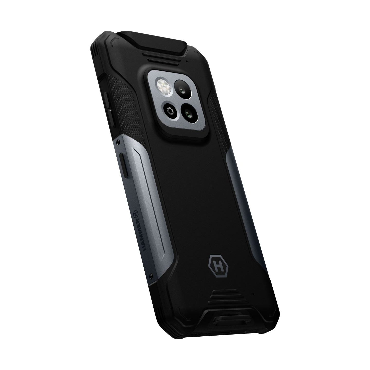 Hammer | Construction | 2 5G | Silver | 6.58 " | IPS | 1080 x 2408 pixels | Mediatek | Dimensity 6300 | Internal RAM 6 GB | 128 