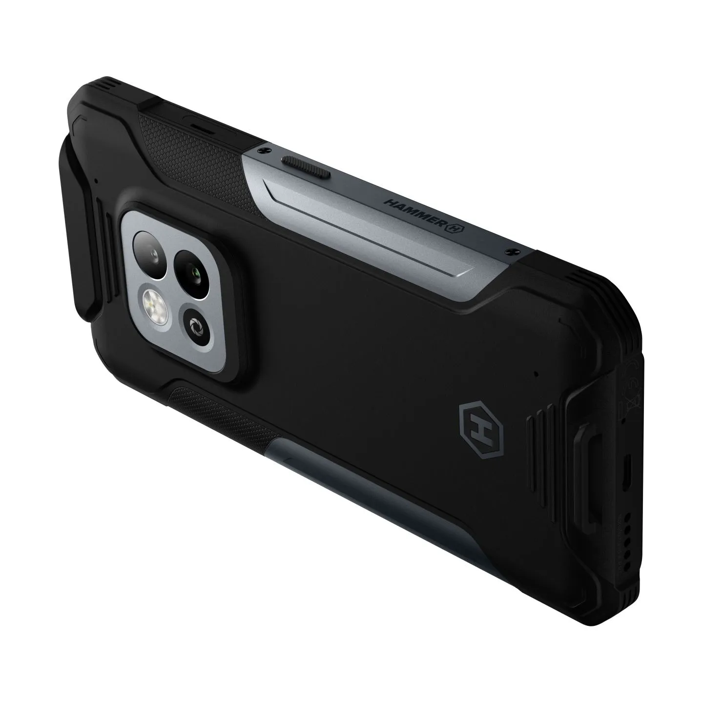 Hammer | Construction | 2 5G | Silver | 6.58 " | IPS | 1080 x 2408 pixels | Mediatek | Dimensity 6300 | Internal RAM 6 GB | 128 