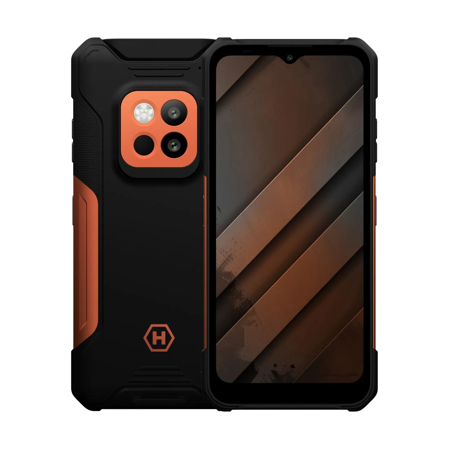 Hammer | Construction | 2 Thermal 5G | Orange | 6.58 " | IPS | 1080 x 2408 pixels | Mediatek | Dimensity 6300 | Internal RAM 8 G