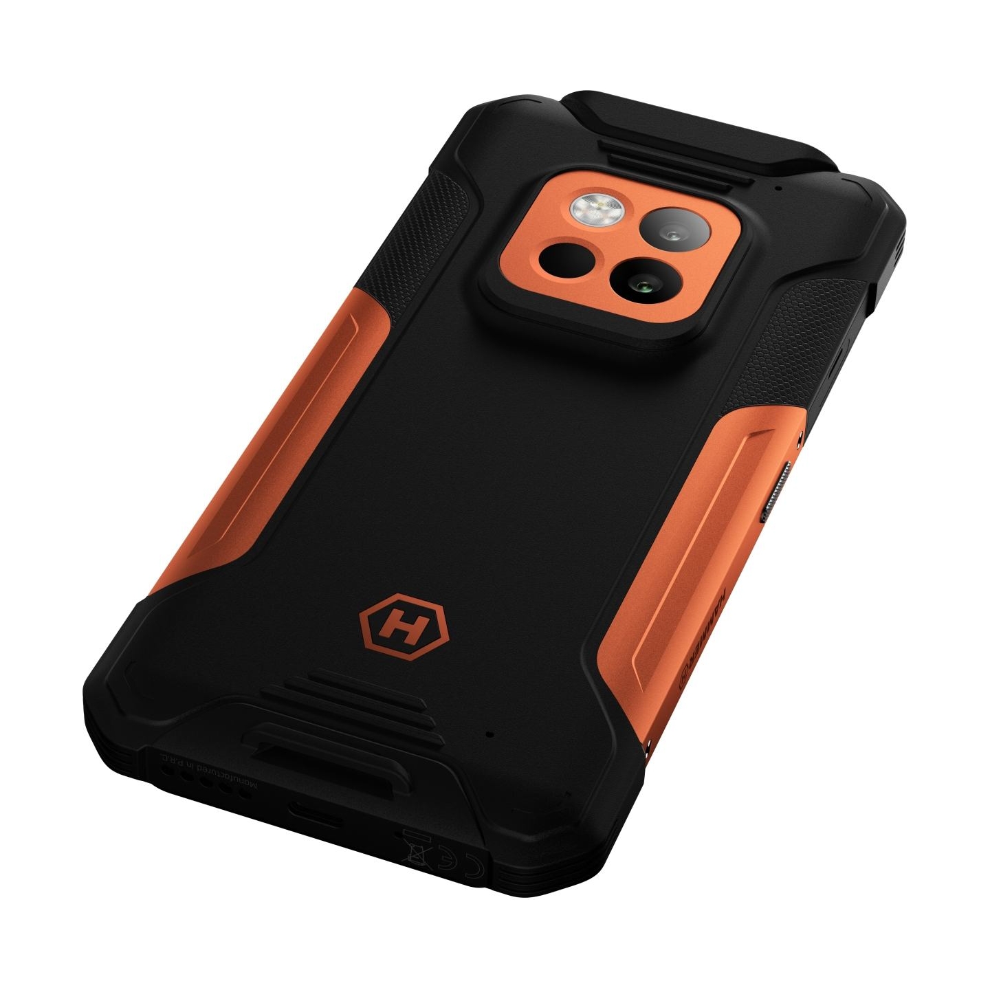 Hammer | Construction | 2 Thermal 5G | Orange | 6.58 " | IPS | 1080 x 2408 pixels | Mediatek | Dimensity 6300 | Internal RAM 8 G