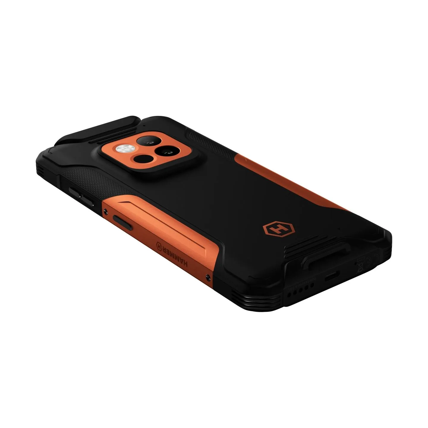 Hammer | Construction | 2 Thermal 5G | Orange | 6.58 " | IPS | 1080 x 2408 pixels | Mediatek | Dimensity 6300 | Internal RAM 8 G