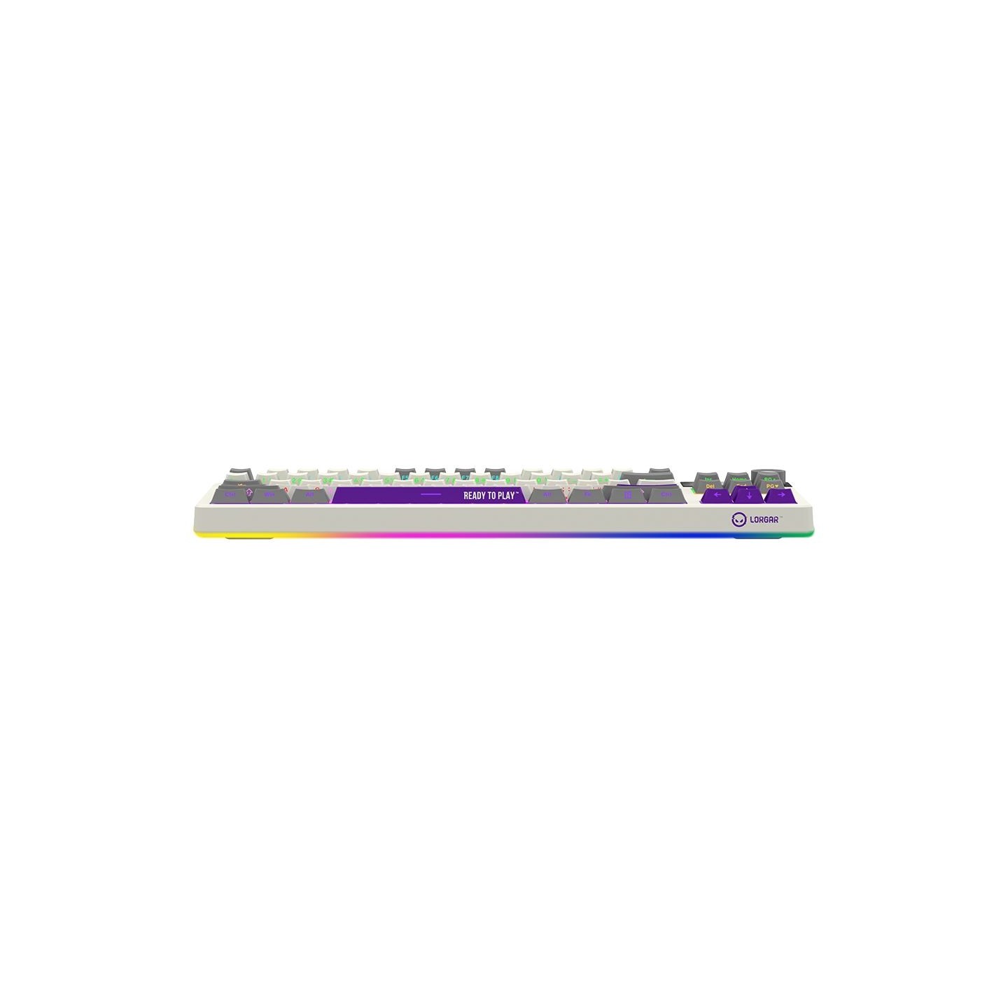 Lorgar KBP70TKLW, Wireless TKL Mechanical Gaming Keyboard Pro, Beige, EN layout