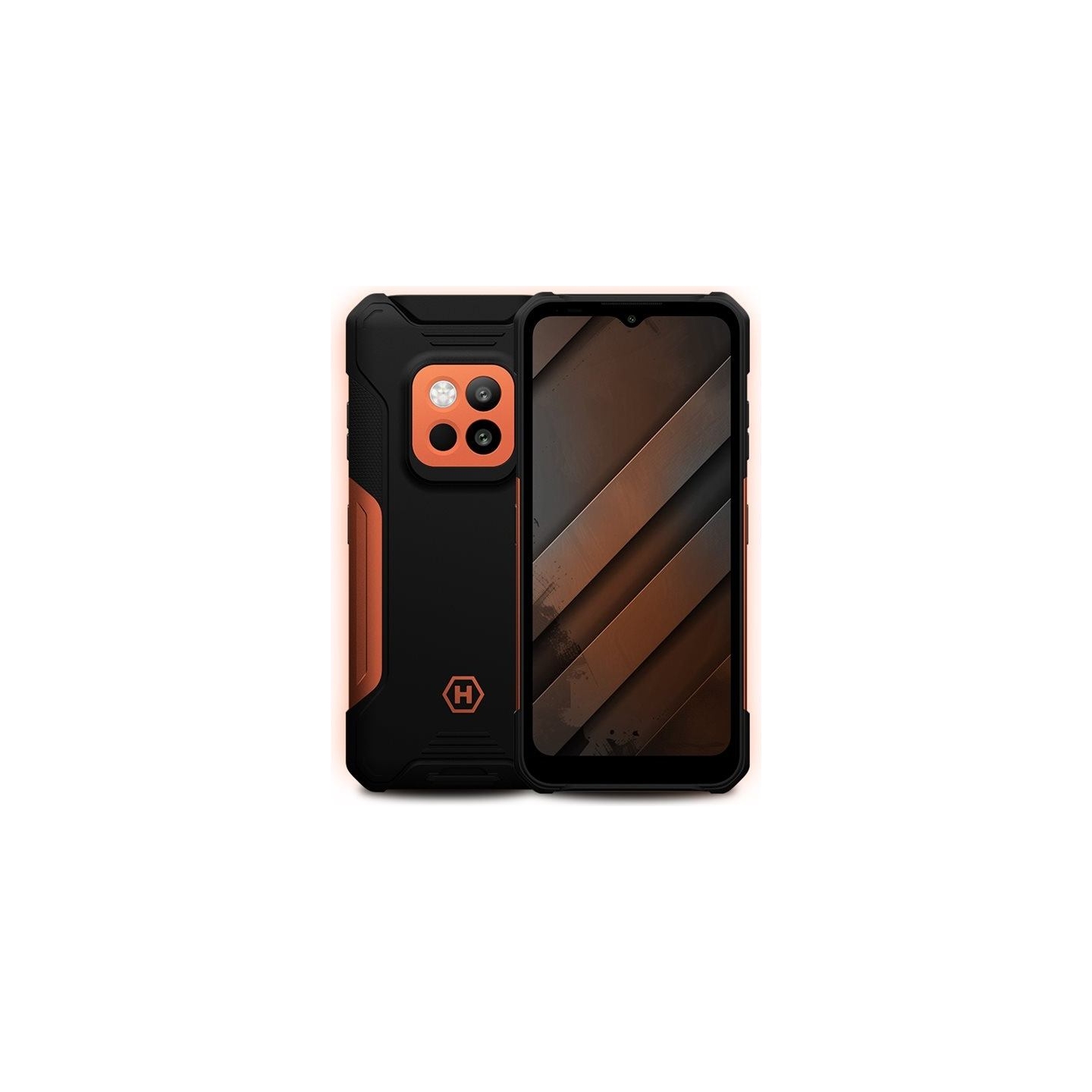 Hammer | Construction | 2 Thermal 5G | Orange | 6.58 " | IPS | 1080 x 2408 pixels | Mediatek | Dimensity 6300 | Internal RAM 8 G