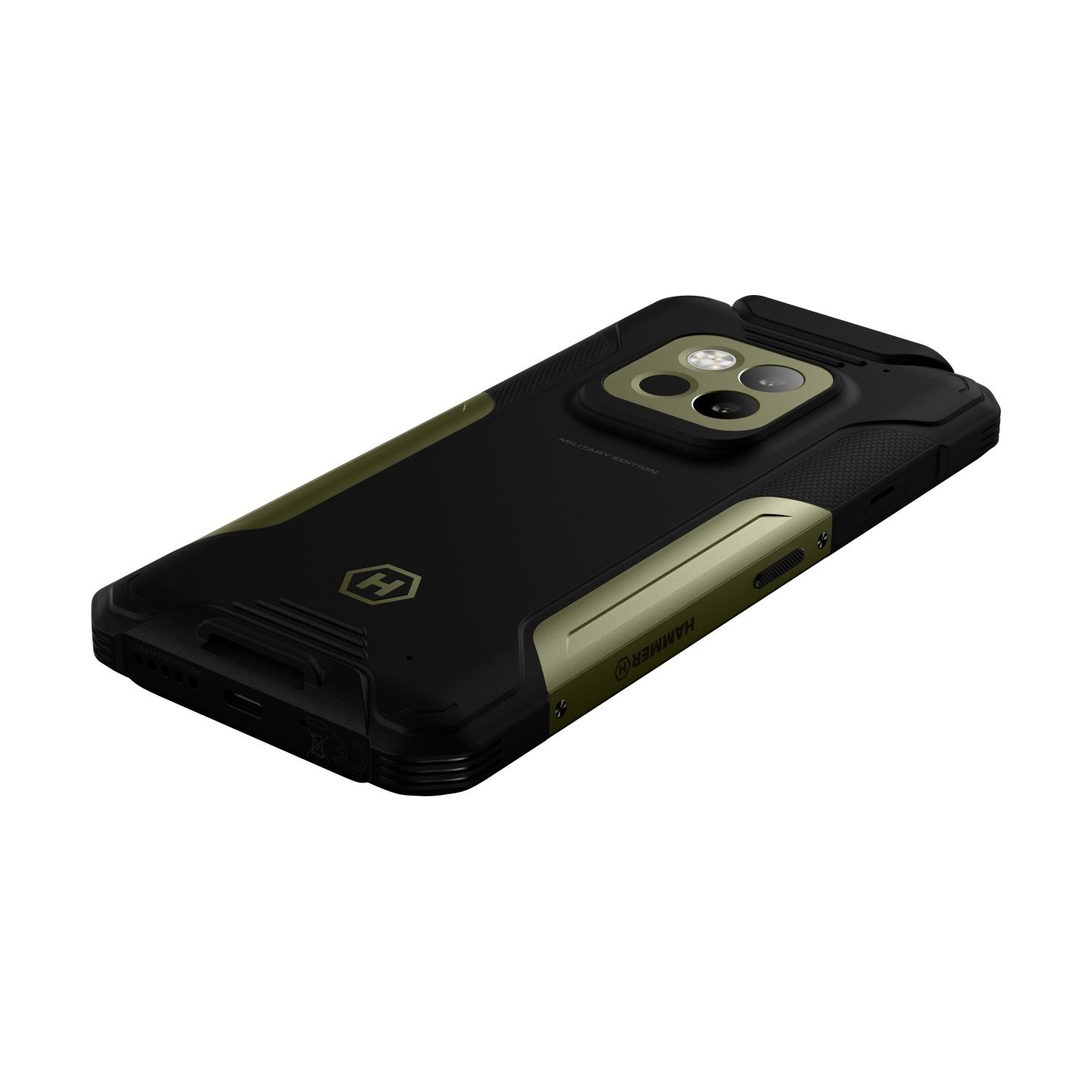Hammer | Construction | 2 Thermal 5G Military Edition | Green | 6.58 " | IPS | 1080 x 2408 pixels | Mediatek | Dimensity 6300 | 