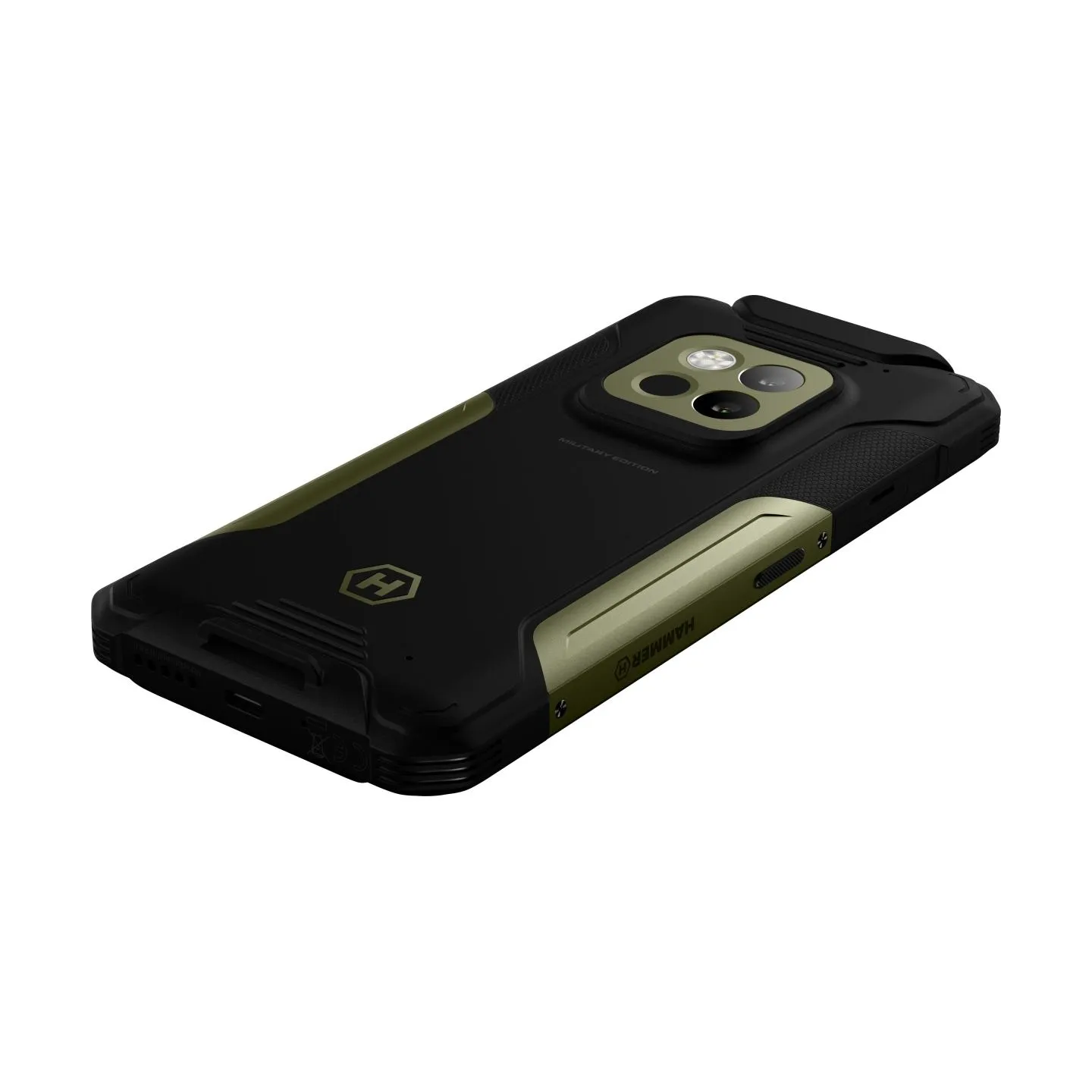 Hammer | Construction | 2 Thermal 5G Military Edition | Green | 6.58 " | IPS | 1080 x 2408 pixels | Mediatek | Dimensity 6300 | 