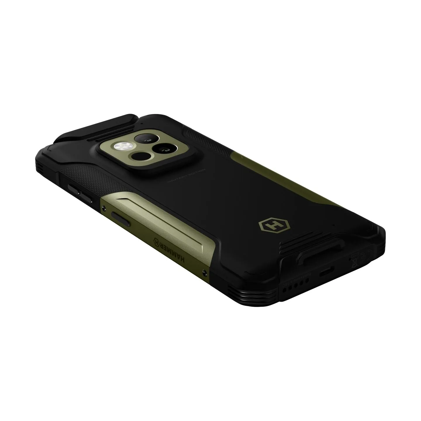 Hammer | Construction | 2 Thermal 5G Military Edition | Green | 6.58 " | IPS | 1080 x 2408 pixels | Mediatek | Dimensity 6300 | 