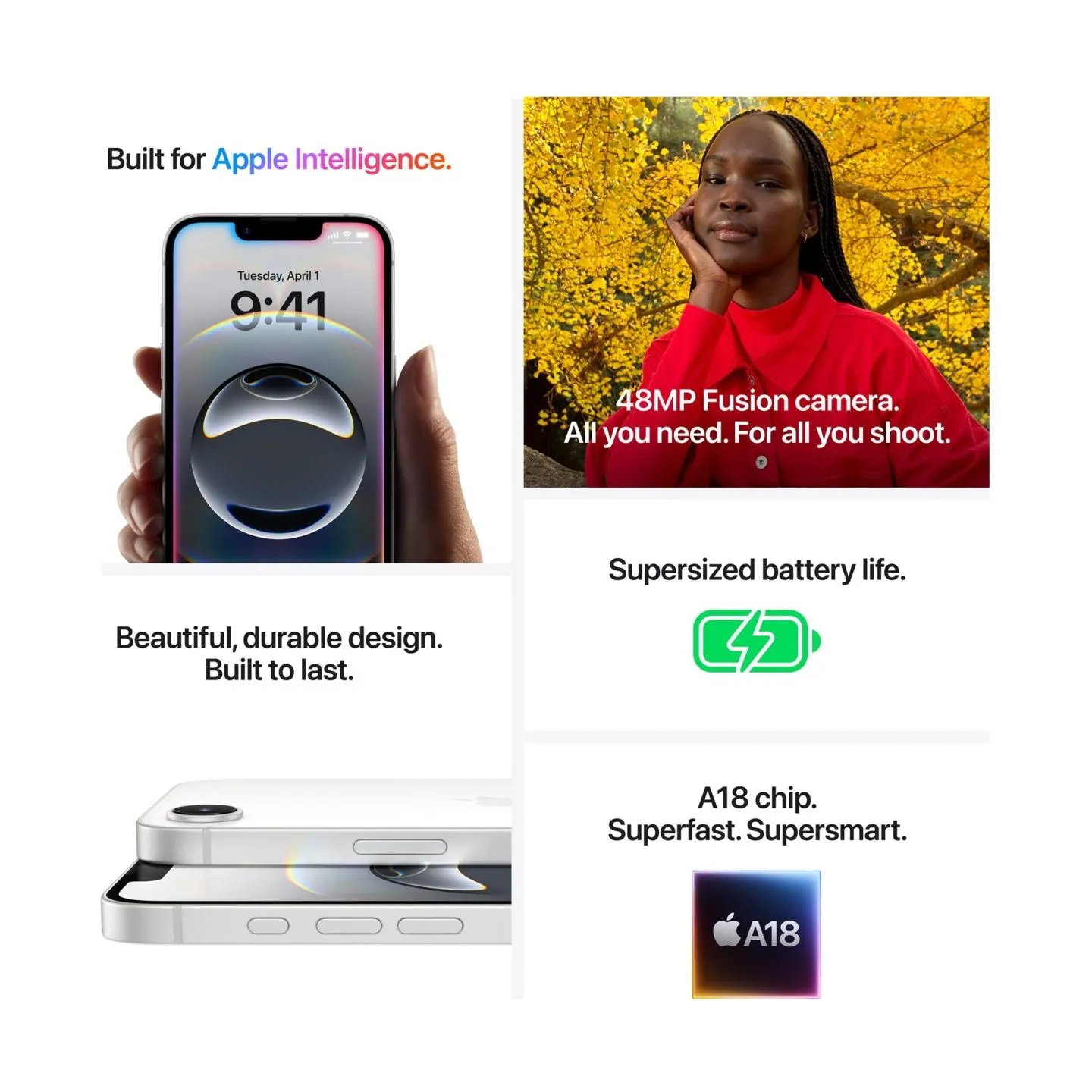 Apple iPhone 16E 512GB white