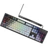 Lorgar Azar 514, Wired mechanical gaming keyboard, RGB backlight, 1680000 colour variations, 18 modes, keys number: 104, 50M cli