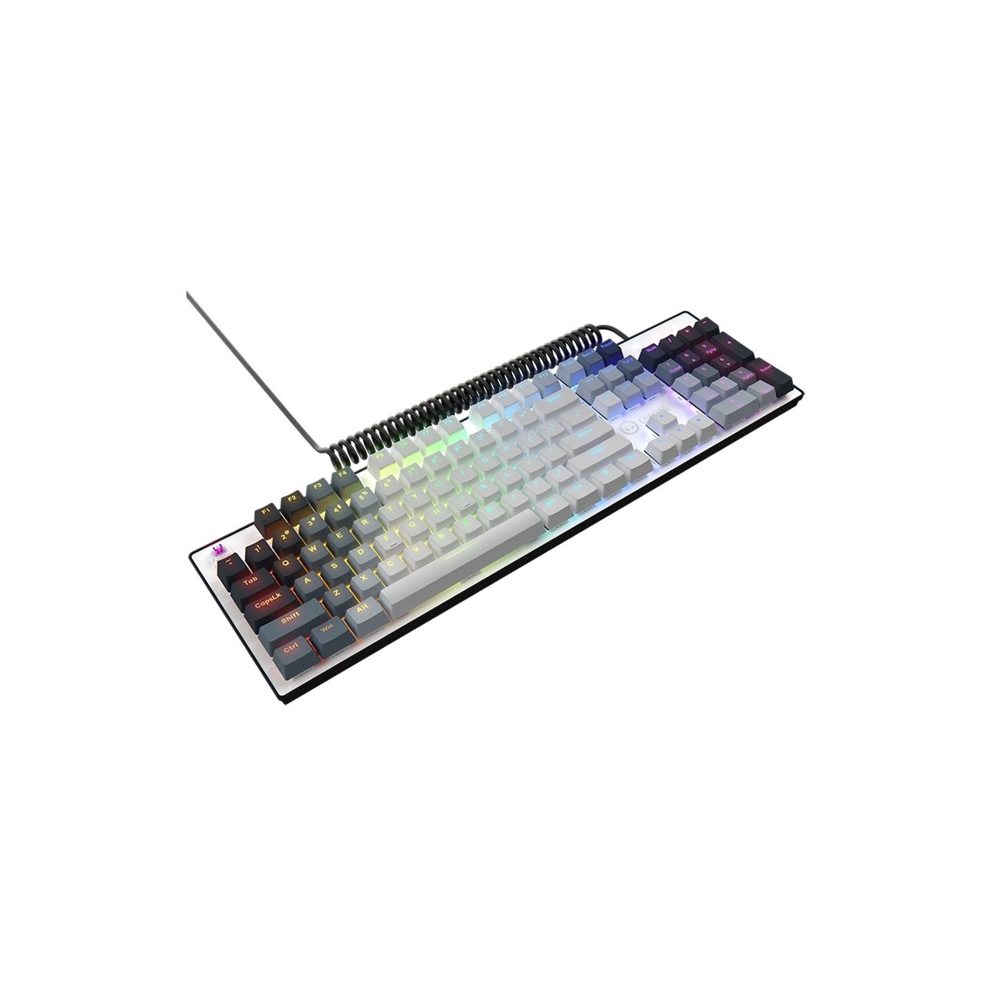 Lorgar Azar 514, Wired mechanical gaming keyboard, RGB backlight, 1680000 colour variations, 18 modes, keys number: 104, 50M cli