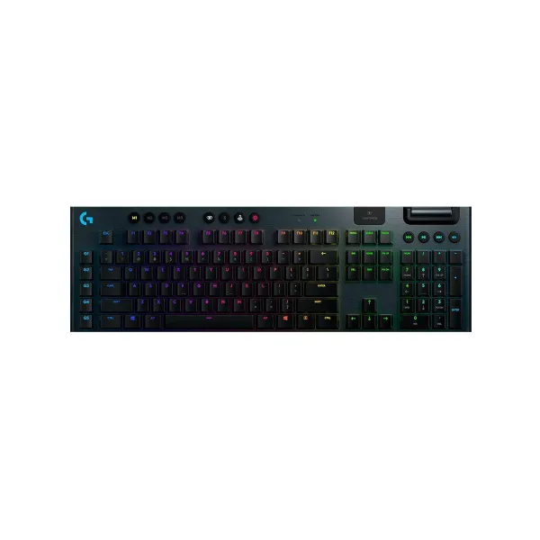 Logitech G915 TKL LIGHTSPEED Wireless Mechanical Gaming Keyboard - CARBON - NORDIC - TACTILE