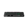 Canyon Hazard GK-6, Wired multimedia gaming keyboard with lighting effect, 108pcs rainbow LED, Numbers 104keys, EN double inject