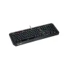 Canyon Hazard GK-6, Wired multimedia gaming keyboard with lighting effect, 108pcs rainbow LED, Numbers 104keys, EN double inject