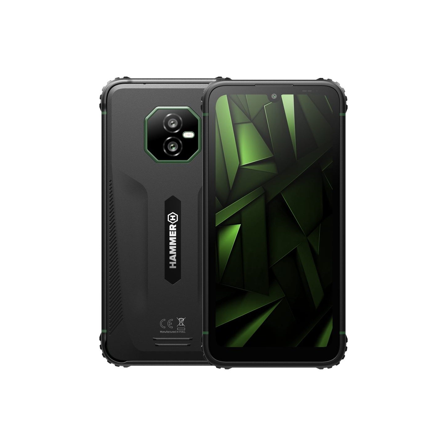 Hammer | Ranger | Black/Green | 6 " | IPS | 1560 x 720 pixels | Mediatek | Helio G99 | Internal RAM 8 GB | 256 GB | microSD | Du