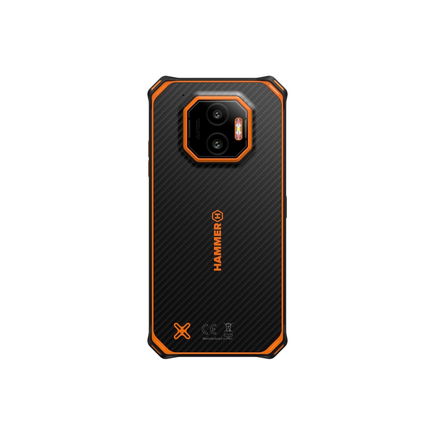 Hammer | Energy X2 | Black/Orange | 6.1 " | IPS | 1560 x 720 pixels | Mediatek | Dimensity 6300 | Internal RAM 6 GB | 128 GB | m