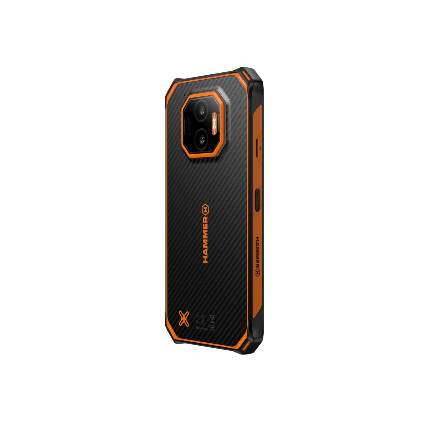Hammer | Energy X2 | Black/Orange | 6.1 " | IPS | 1560 x 720 pixels | Mediatek | Dimensity 6300 | Internal RAM 6 GB | 128 GB | m