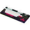 Lorgar KBP70TKLW, Wireless TKL Mechanical Gaming Keyboard Pro, Black/red, EN layout