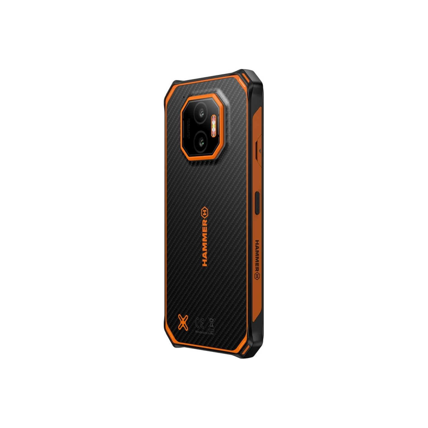 Hammer | Energy X2 | Black/Orange | 6.1 " | IPS | 1560 x 720 pixels | Mediatek | Dimensity 6300 | Internal RAM 8 GB | 256 GB | m