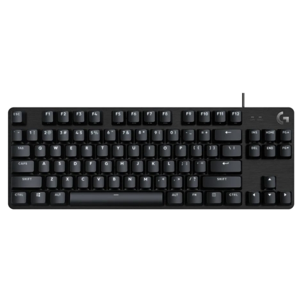 Logitech G413 TKL SE Corded Mechanical Gaming Keyboard - BLACK - US INT'L - USB - TACTILE