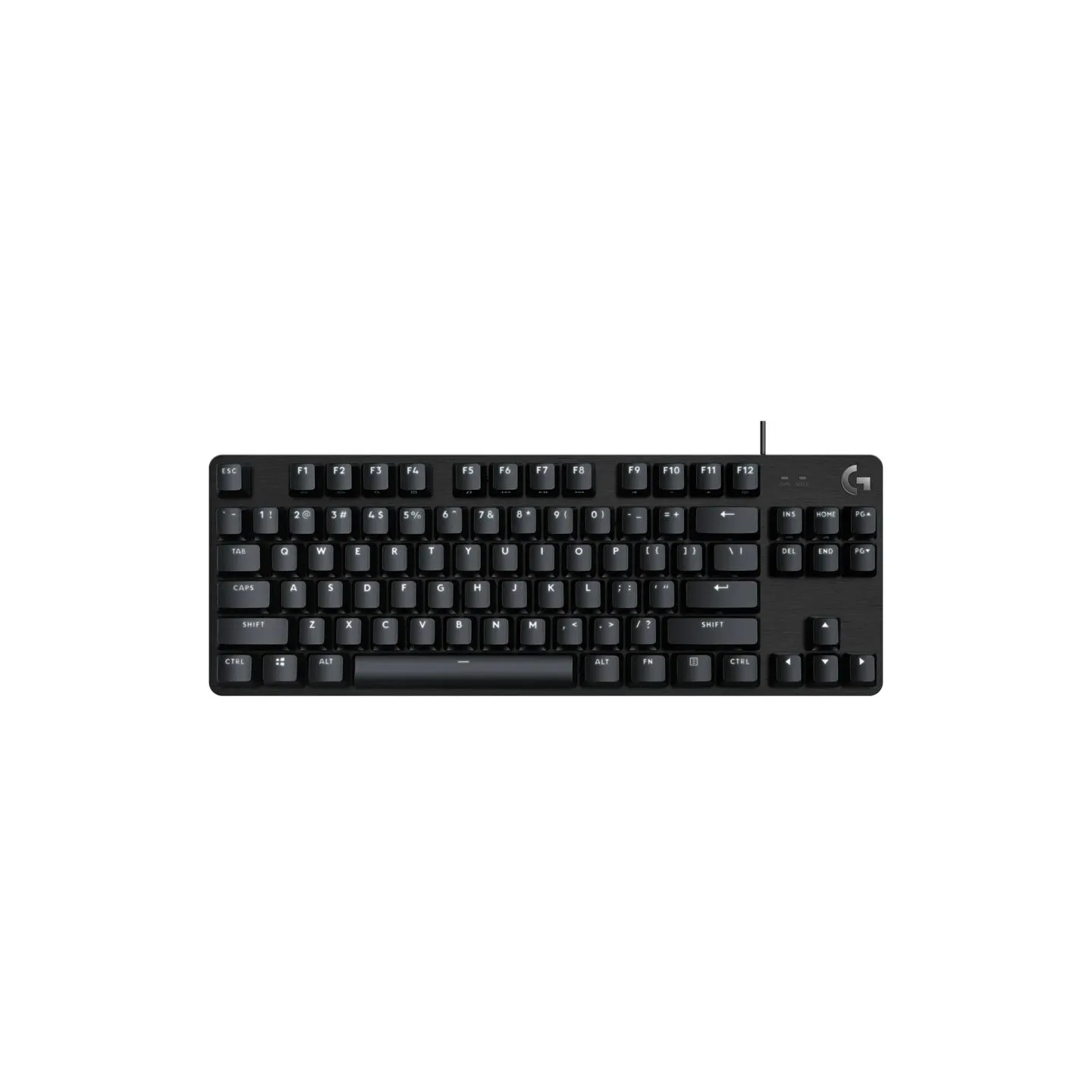 Logitech G413 TKL SE Corded Mechanical Gaming Keyboard - BLACK - US INT'L - USB - TACTILE