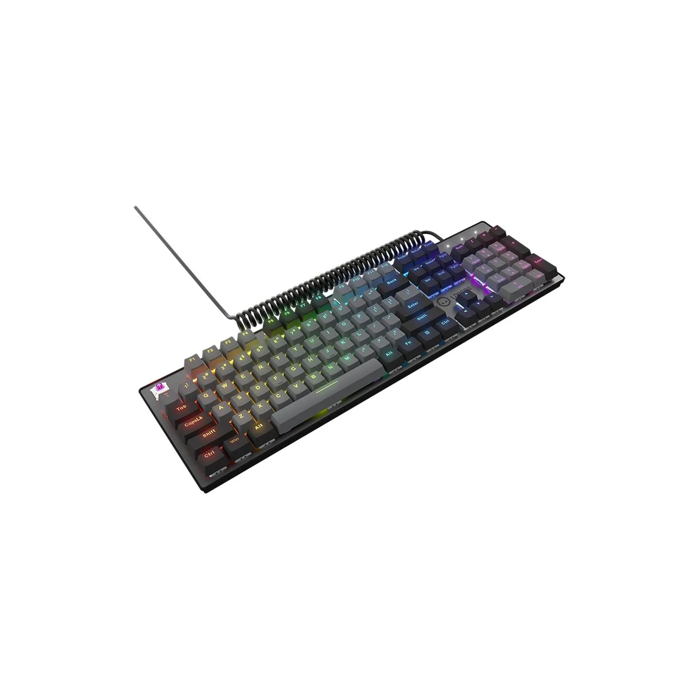 Lorgar Azar 514, Wired mechanical gaming keyboard, RGB backlight, 1680000 colour variations, 18 modes, keys number: 104, 50M cli