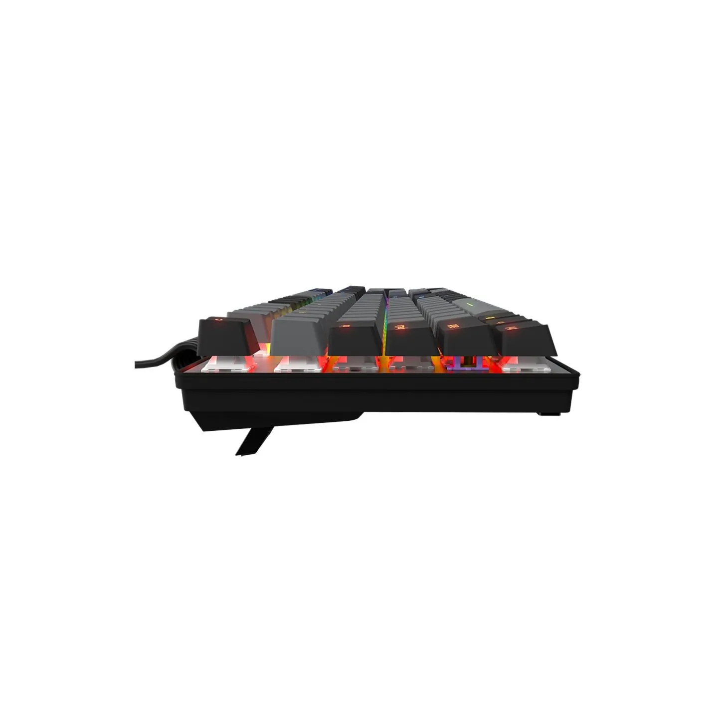 Lorgar Azar 514, Wired mechanical gaming keyboard, RGB backlight, 1680000 colour variations, 18 modes, keys number: 104, 50M cli